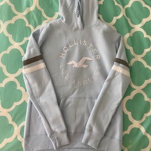 Hollister baby blue sweatshirt!!